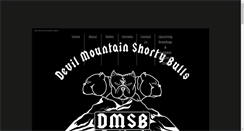 Desktop Screenshot of devilmountainshortybulls.com