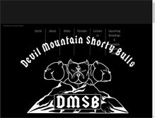 Tablet Screenshot of devilmountainshortybulls.com